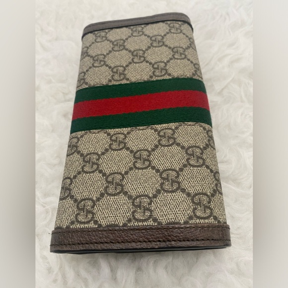 SOLD❌❌❌EUC GUCCI OPHIDIA GG CONTINENTAL WALLET - Picture 4 of 14